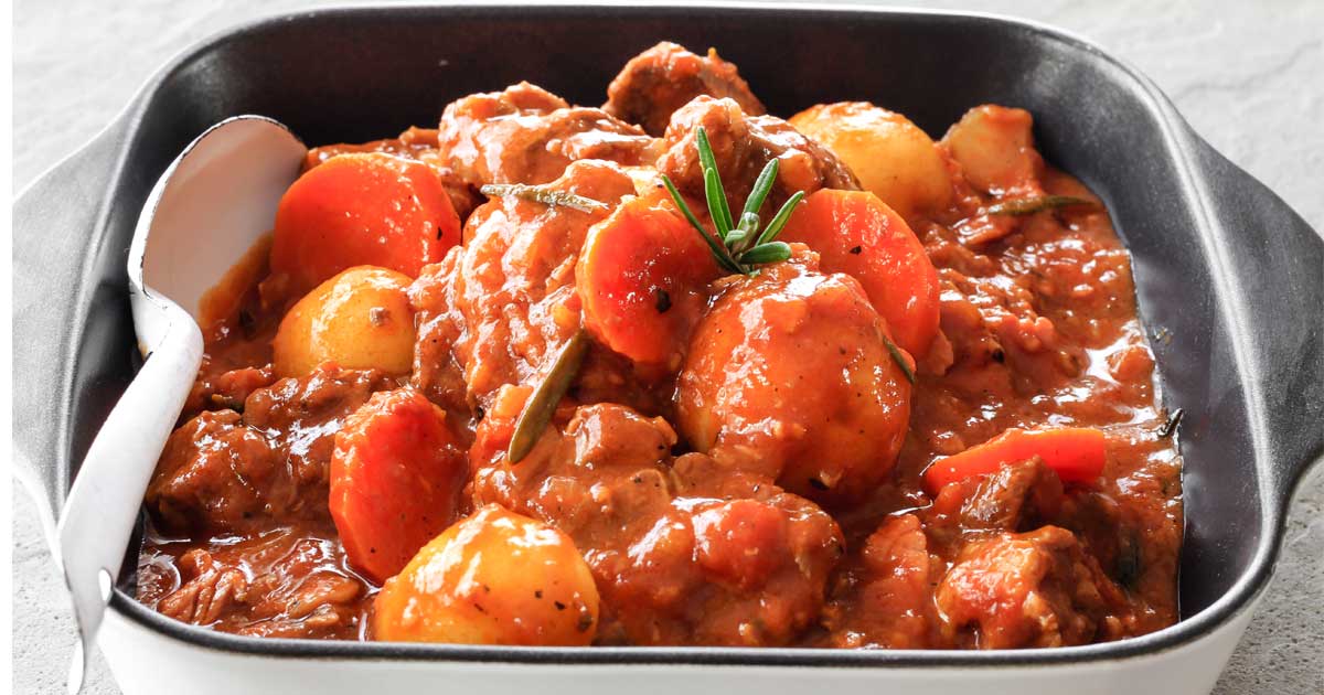 Beef & Vegetable Stew For A Crowd | Rhodes Food Group