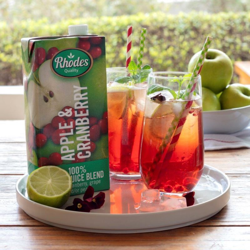 Apple Cranberry Cocktail Rhodes Food Group