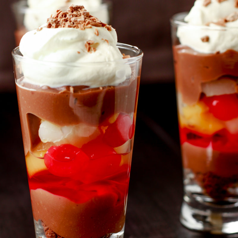 Chocolate & Cherry Trifle | Rhodes Food Group