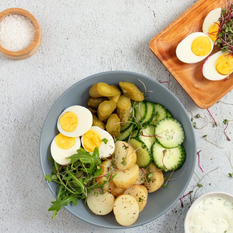 Potato And Gherkin Salad Rhodes Food Group