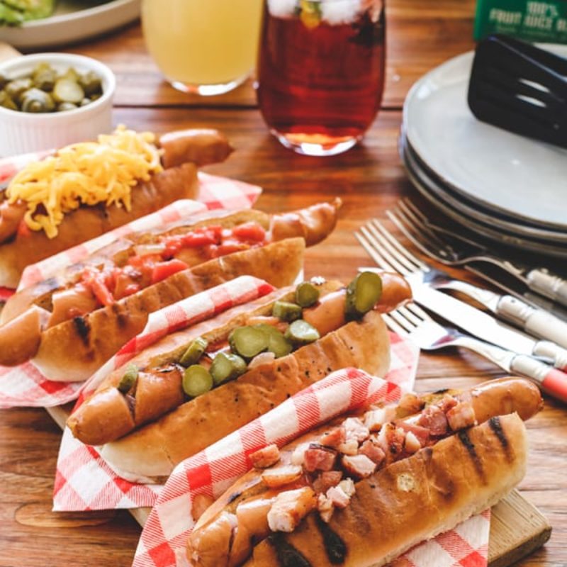 Spiral Hotdogs With Rhodes Quality Braai Relish | Rhodes Food Group