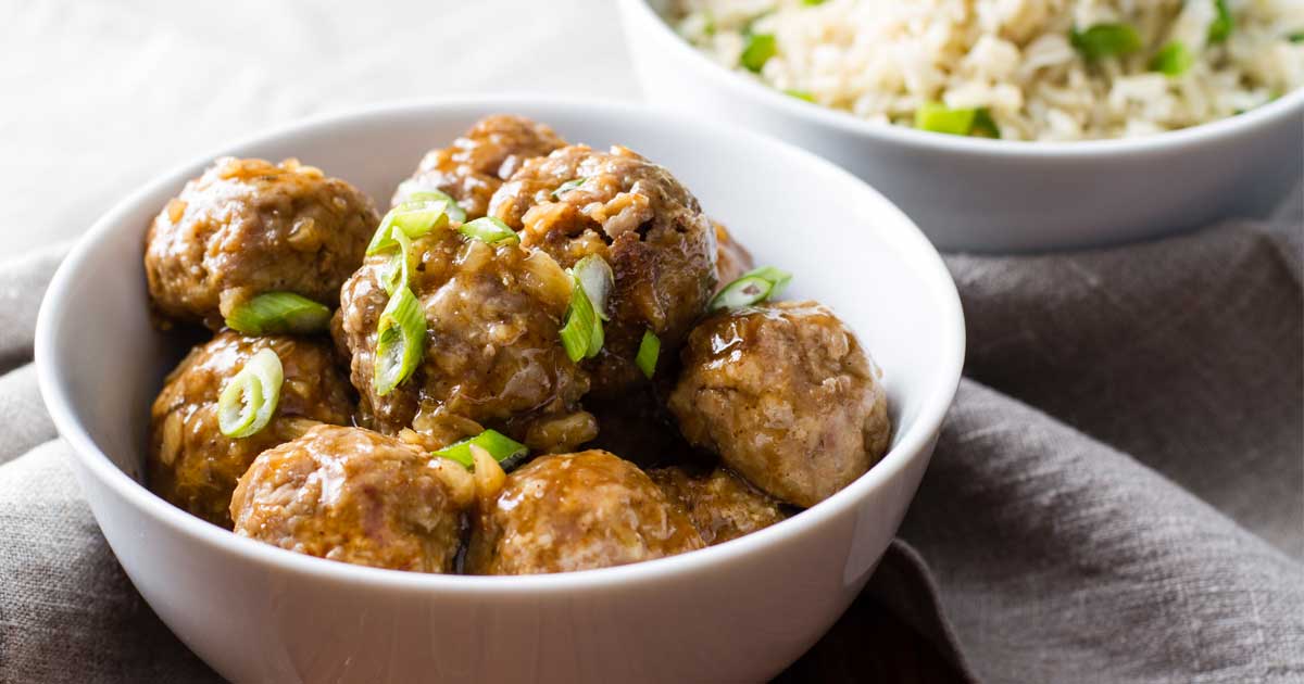 Cocktail Meatballs In A Barbeque-Pineapple Sauce | Rhodes Food Group