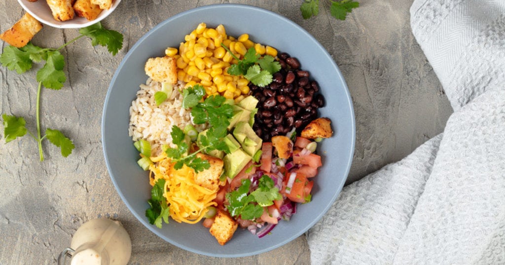 Black Bean & Corn Power Bowl | Rhodes Food Group