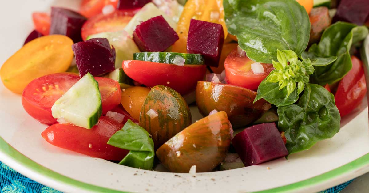 Tomato & Beetroot Salad | Rhodes Food Group