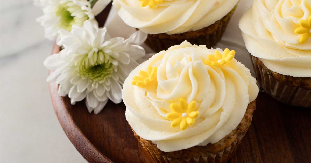 Carrot Cake Cupcakes Rhodes Food Group